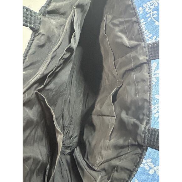 Plastic Canvas Zig Zag Bag Purse Retro Groovy 60s/70s Patchwork Granny Chic - Picture 8 of 12